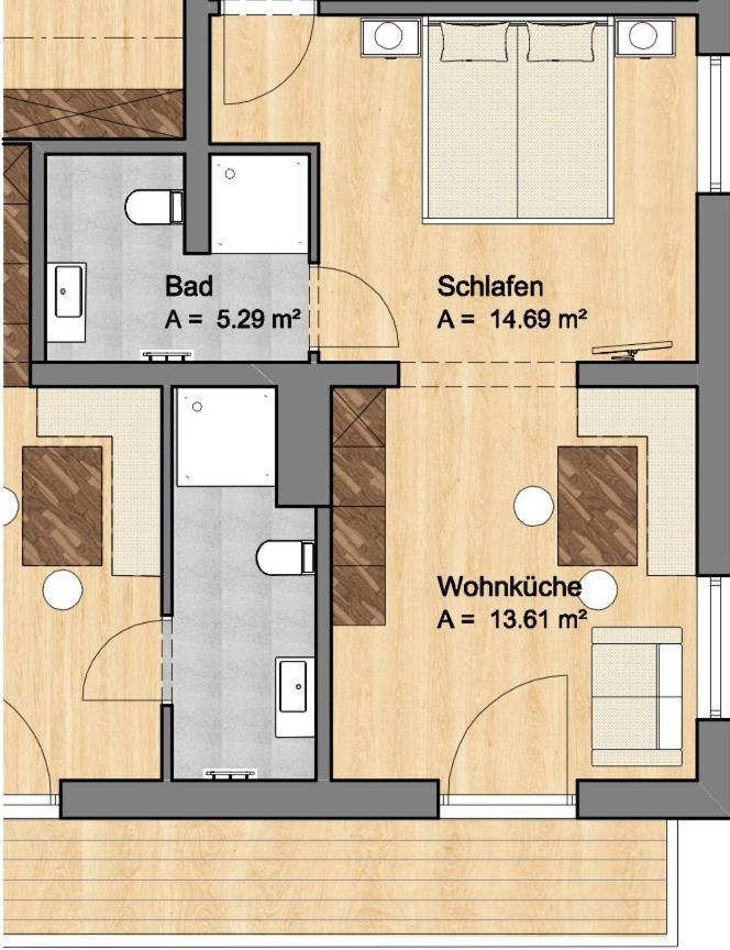 Appartement Schwaiger Scheffau am Wilden Kaiser Quarto foto